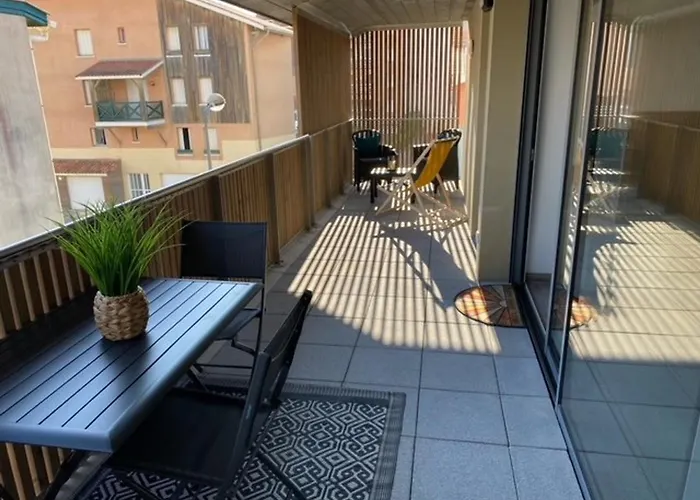 Moderne T2 Pour 4 Pers. Pres De La Avec Parking A Vieux-boucau - Fr-1-379-166 公寓 *