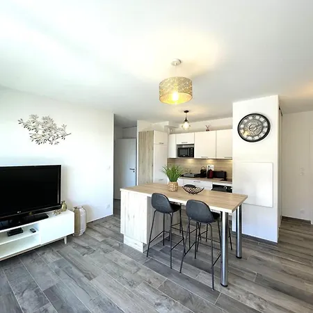 Apartmán Moderne T2 Pour 4 Pers. Pres De La Avec Parking A Vieux-boucau - Fr-1-379-166 *