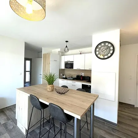 Apartmán Moderne T2 Pour 4 Pers. Pres De La Avec Parking A Vieux-boucau - Fr-1-379-166