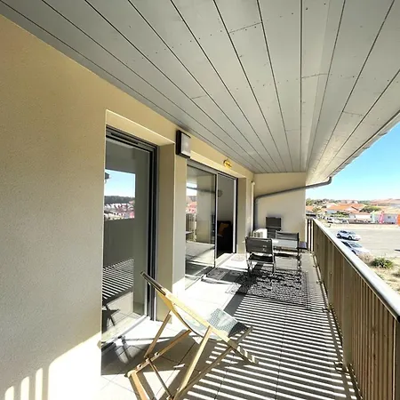 Apartmán Moderne T2 Pour 4 Pers. Pres De La Avec Parking A Vieux-boucau - Fr-1-379-166 *