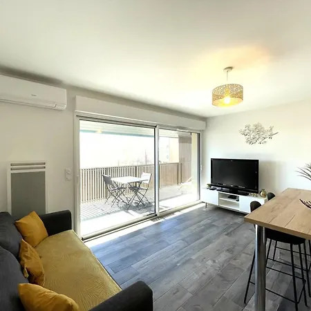 Moderne T2 Pour 4 Pers. Pres De La Avec Parking A Vieux-boucau - Fr-1-379-166 Apartmán Vieux-Boucau-les-Bains